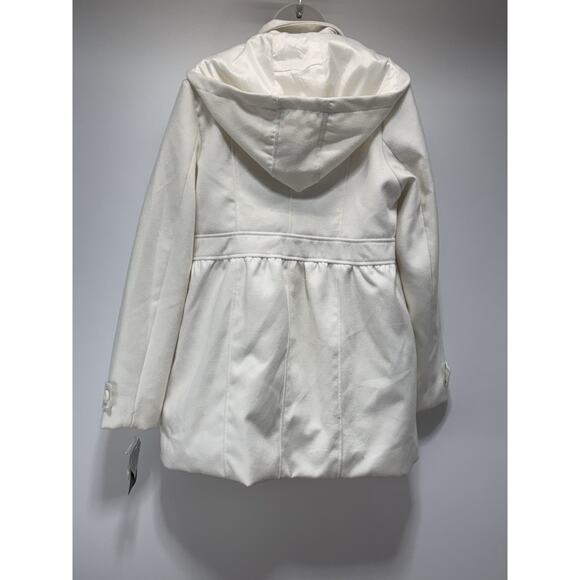 Sebby Collection White Double Breasted Button Up Coat Women’s Size XL NWT - Picture 3 of 10